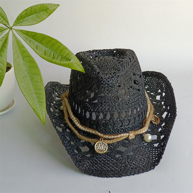 Chapeau de paille de cowboy we - Cowboy Hat Straw avis et prix